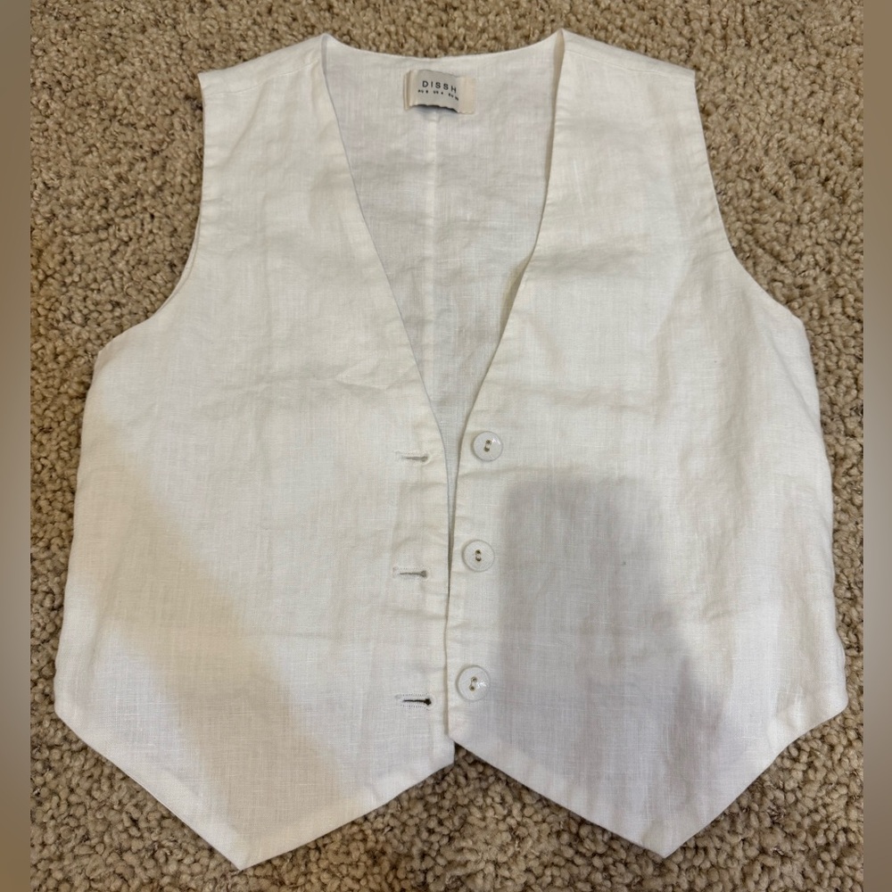 Dissh cream vest